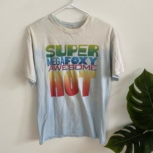 Retro distressed shirt